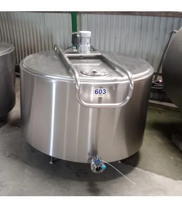 Schładzalnik na mleko mały okrągły