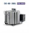 Schładzalniki do mleka OKRĄGŁE CVG 400 - 2000L PRO-INOX
