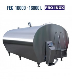 Schładzalniki do mleka CYSTERNY FEC 10000L - 16000L  PRO-INOX