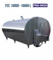 Schładzalniki do mleka CYSTERNY FEC 10000L - 16000L  PRO-INOX