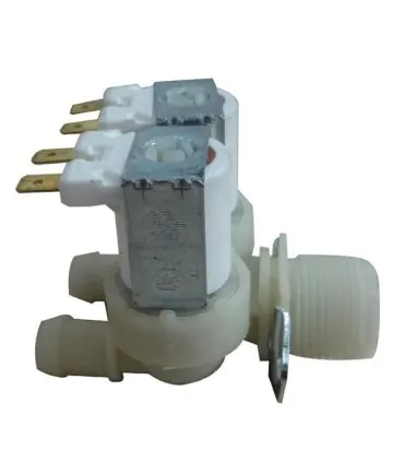 Podwójny elektrozawór wodny Ø10mm – model 042211 z zasilaniem 220/240V