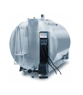 Widok ogólny zamkniętego schładzalnika do mleka EUROTANKS DF953