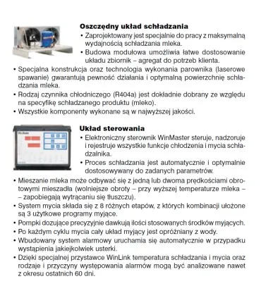 Zbiornik DF95L 9000 - 30000L – prezentacja agregatu chłodniczego i sterowania