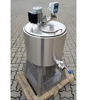 Schładzalnik Milkplan MPV zapakowany na palecie – gotowy do wysyłki