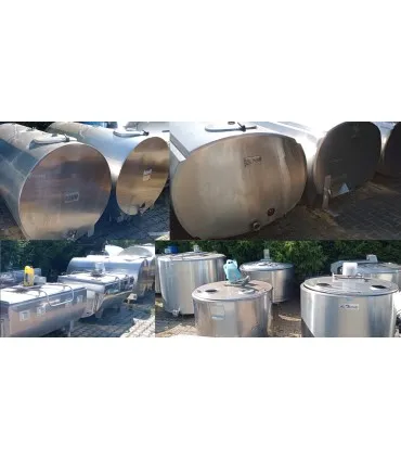 Zbiornik z nierdzewki INOX izolowany