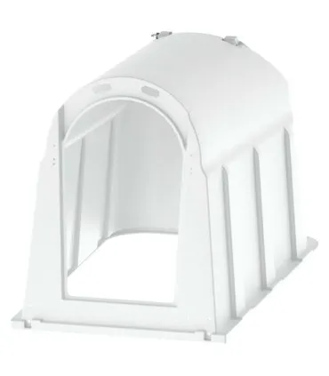 Budka dla cieląt z wygrodzeniem lekkim