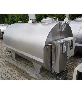 Zbiornik na mleko Japy Kryos 3675L widok bok front