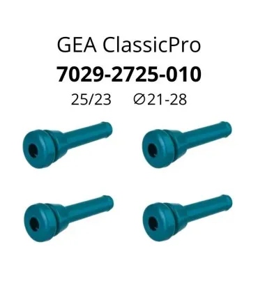 Gumy strzykowe ClassicPro GEA Westfalia (4 szt.) – silikonowe, elastyczne i trwałe