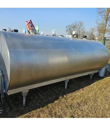 schładzalnik do mleka 8000L SERAP – widok z boku
