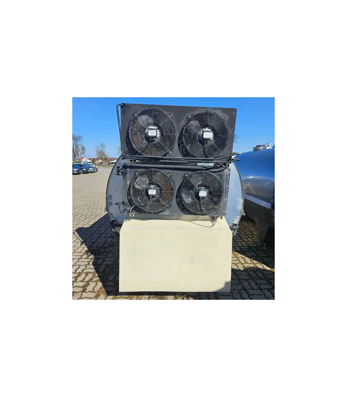 agregat chłodniczy JAPY Kryos – widok z tyłu