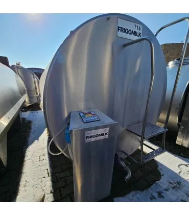 schładzalnik do mleka Frigomilk 6000L – zbiornik 3 – przód