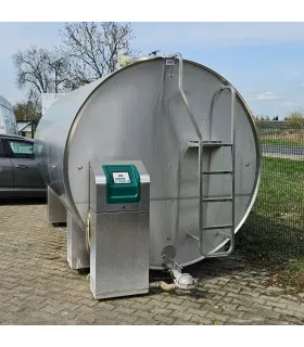 Ogólny widok zbiornika do mleka GEA TCool 12000L – 2013, zdjęcie przed serwisem