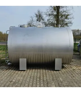 Boczny profil schładzalnika do mleka GEA TCool – pojemność 10 000 litrów