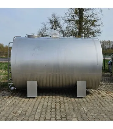 Boczny profil schładzalnika do mleka GEA TCool – pojemność 10 000 litrów