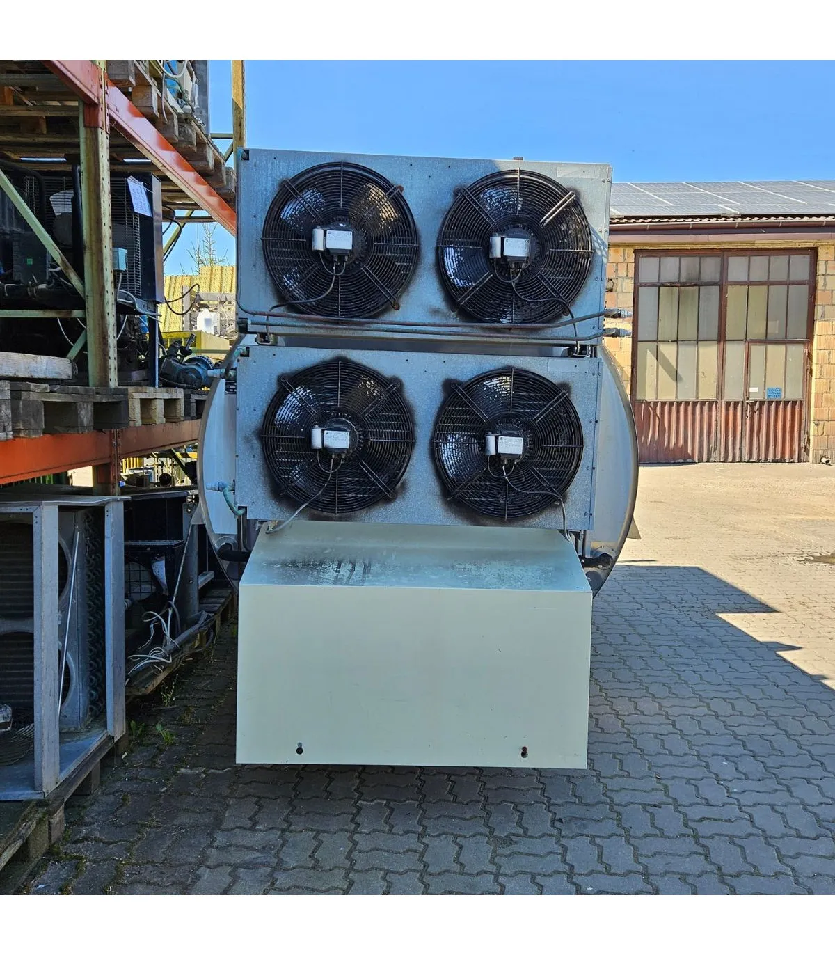 Tył zbiornika JAPY 4275L – konfiguracja do oceny na miejscu