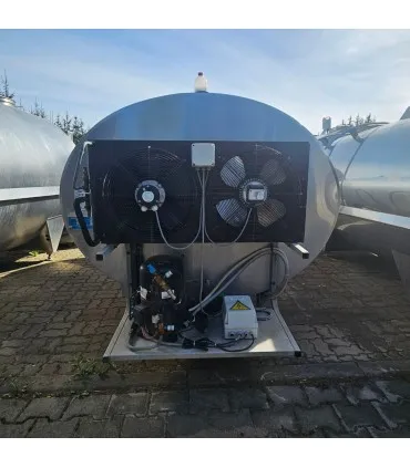 Tylna część zbiornika SERAP FIRST SE 1993 – układ chłodzenia