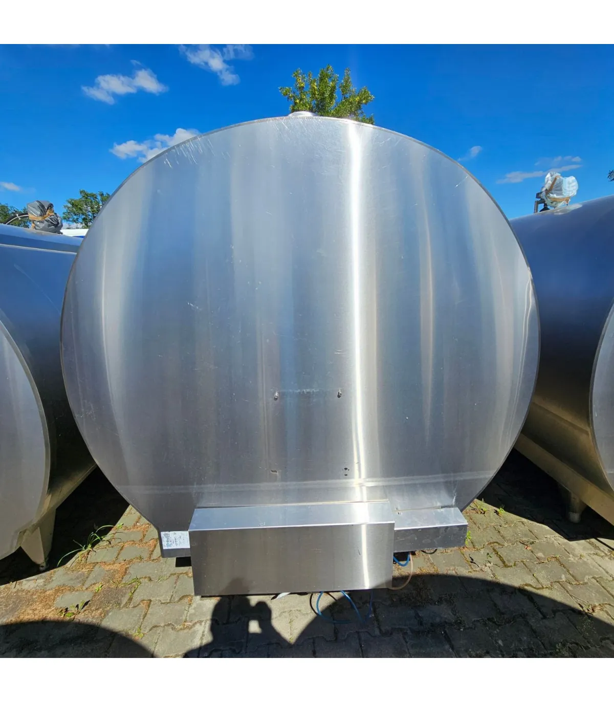 Tył schładzalnika MUELLER P-9000