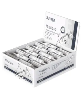 Karton opakowanie zbiorcze ze strzykawkami Mastipro z nanosrebrem