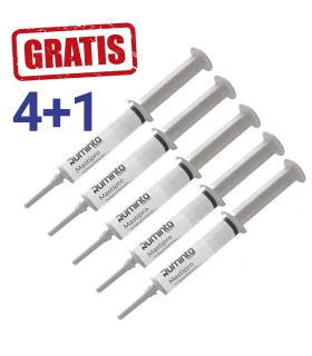 Grafika promocyjna 4+1 gratis strzykawki Mastipro