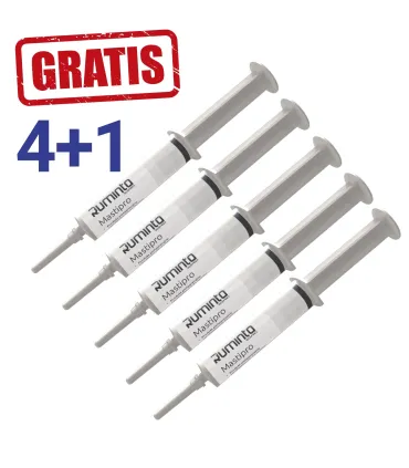 Grafika promocyjna 4+1 gratis strzykawki Mastipro