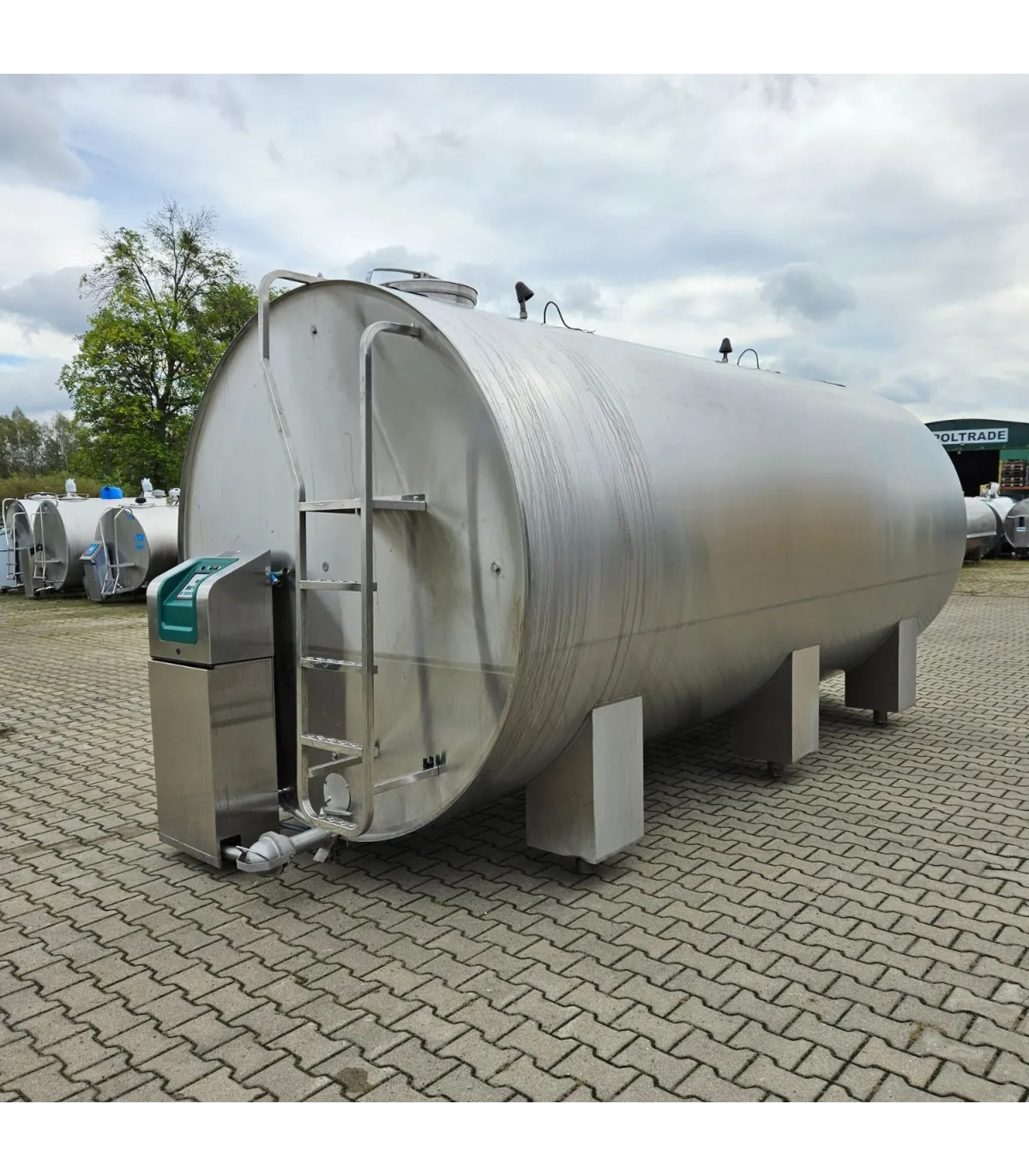 Schładzalnik do mleka GEA TCOOL 15000 litrów pojemności