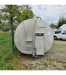 Zbiornik na mleko DeLaval DX/CEM 14000 litrów pojemności