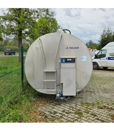 Zbiornik na mleko DeLaval DX/CEM 14000 litrów pojemności