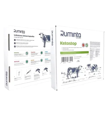 Ketostop Ruminta - opakowanie bolusów 6 dawek 12 bolusów