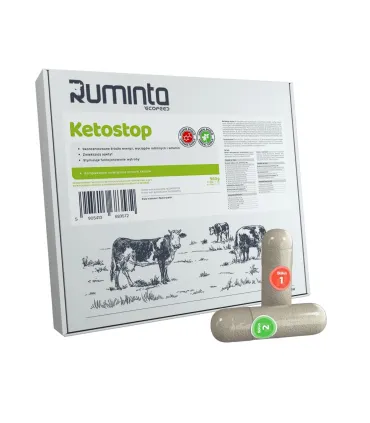 Ruminta Ketostop Bolus - bolusy przeciw ketozie u krów mlecznych