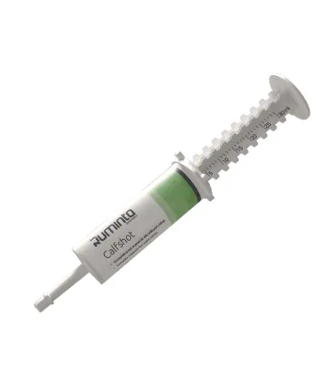 Skoncentrowana mieszanka paszowa wspierająca dla cieląt w wygodnej strzykawce