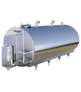 Schładzalnik do mleka pracujący z robotem udojowym