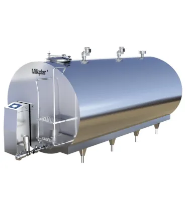 Schładzalnik do mleka pracujący z robotem udojowym