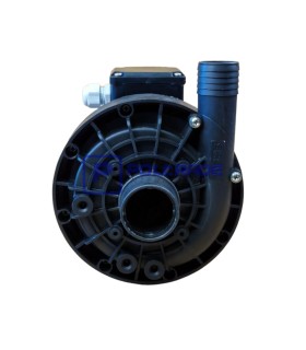 Front pompy myjącej SIREM PB3285K4B - widok na króćce przyłączeniowe (wlot i wylot)