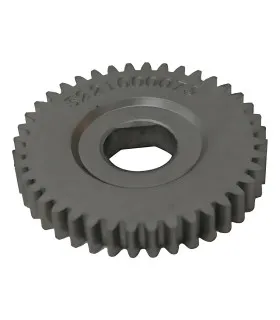Stalowe koło wylotowe F/S do motoreduktora Sirem – 40 zębów, moduł 1,25, proste uzębienie, 21/30 obr/min
