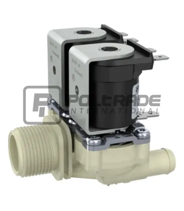 Podwójny Elektrozawór Muller do wody 24V Ø13mm (68003) - grafika renderowana