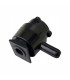 Plastikowy adapter pulsatora 60/40 na wieszak widok z boku