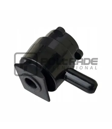 Plastikowy adapter pulsatora 60/40 na wieszak widok z boku