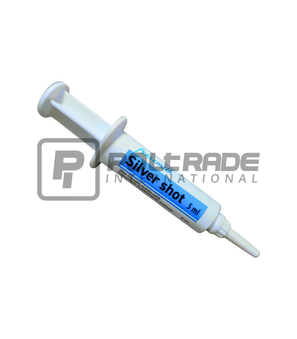Strzykawka dowymieniowa z nanosrebrem Silver Shot 5ml preparat bez karencji