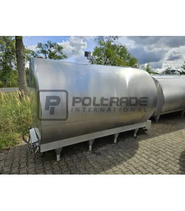 Cylindryczny zbiornik na mleko Mueller 8100L