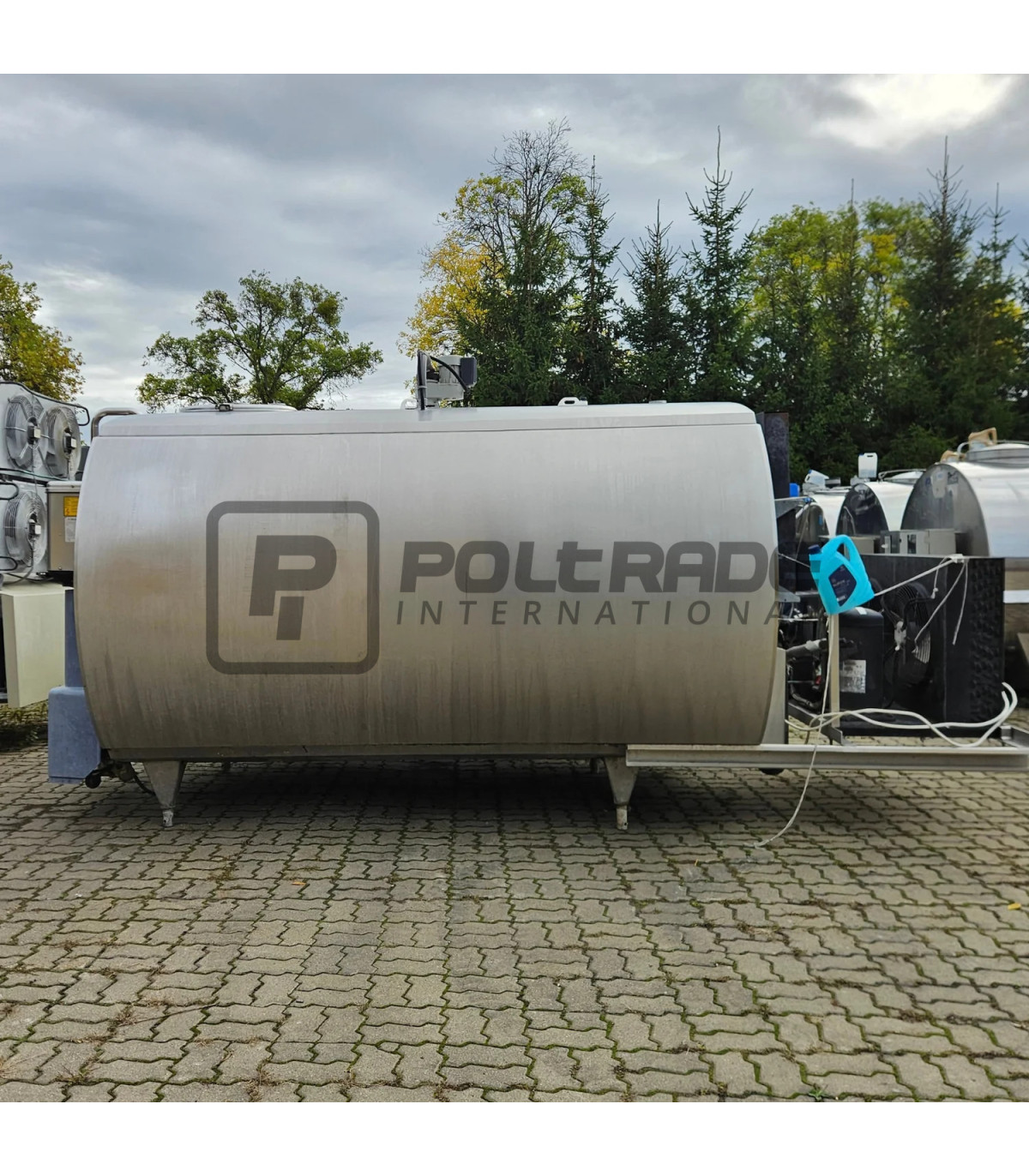Używany schładzalnik do mleka DeLaval DXCE pojemność 5000L