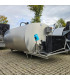 Zamknięty zbiornik na mleko DeLaval 5000L z układem myjącym