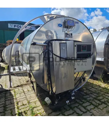 Schładzalnik cysterna 3100L JAPY Kryos | Licznik mleka