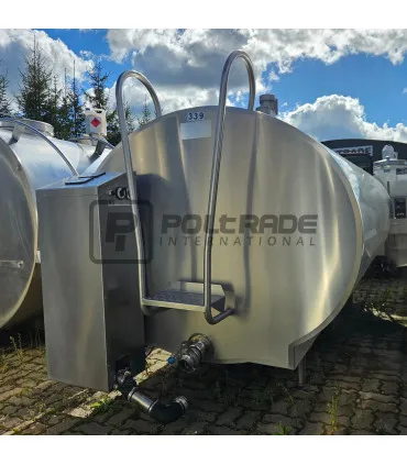 Używany schładzalnik do mleka FABDEC Darikool pojemność 3600L