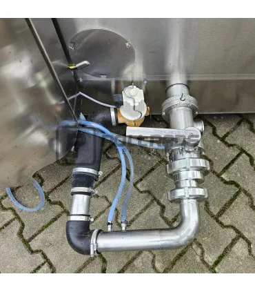 Zbiornik do mleka Japy Atlas Expert 14000L - Pod robot udojowy
