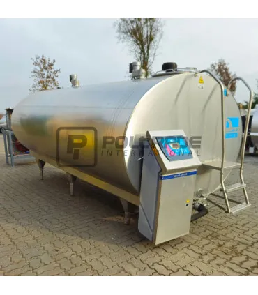 Cysterna chłodnicza SERAP 8000L – rzut na drugi bok zbiornika
