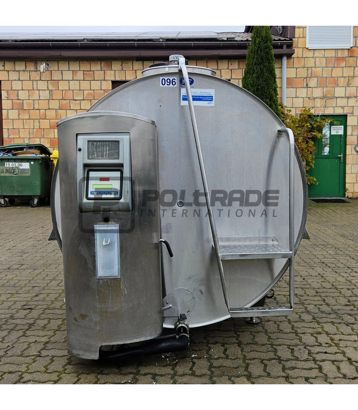 Schładzalnik do mleka JAPY Kryos Expert 6200L po regeneracji