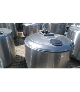 Zbiornik na mleko od lewej