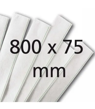 Wkłady filtrów mlecznych wraz z podanym wymiarem