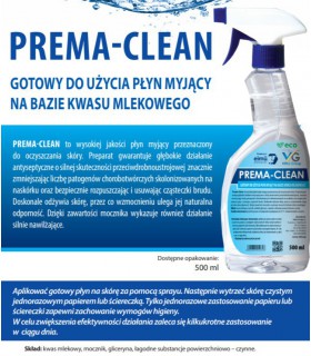 Płyn do dezynfekcji rąk Prema Clean Spray - 500ml VITTRA