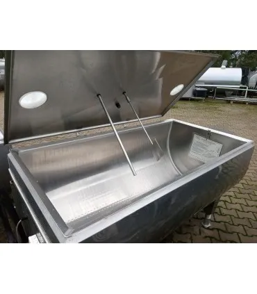 Zbiornik wanna na mleko otwarty Serap